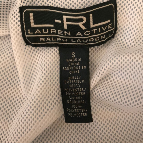 Ralph Lauren blue & white soft wind breaker jacket - Picture 6 of 7